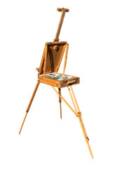 Jullian Paris Beechwood Full-Size Folding French Box Easel w/ Drawer