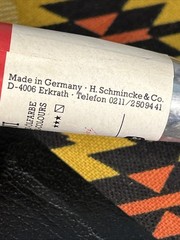 Schmincke MUSSINI Resin Oil Paint Carmin Red 358 35ml Color New Vintage Karmin