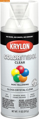 K05515007 Colormaxx Acrylic Clear Finish for Indoor/Outdoor Use, Gloss Crystal C