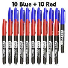 6pcs Permanent Marker Pen Set Waterproof Ink Sketch Drawing Markers – NEW