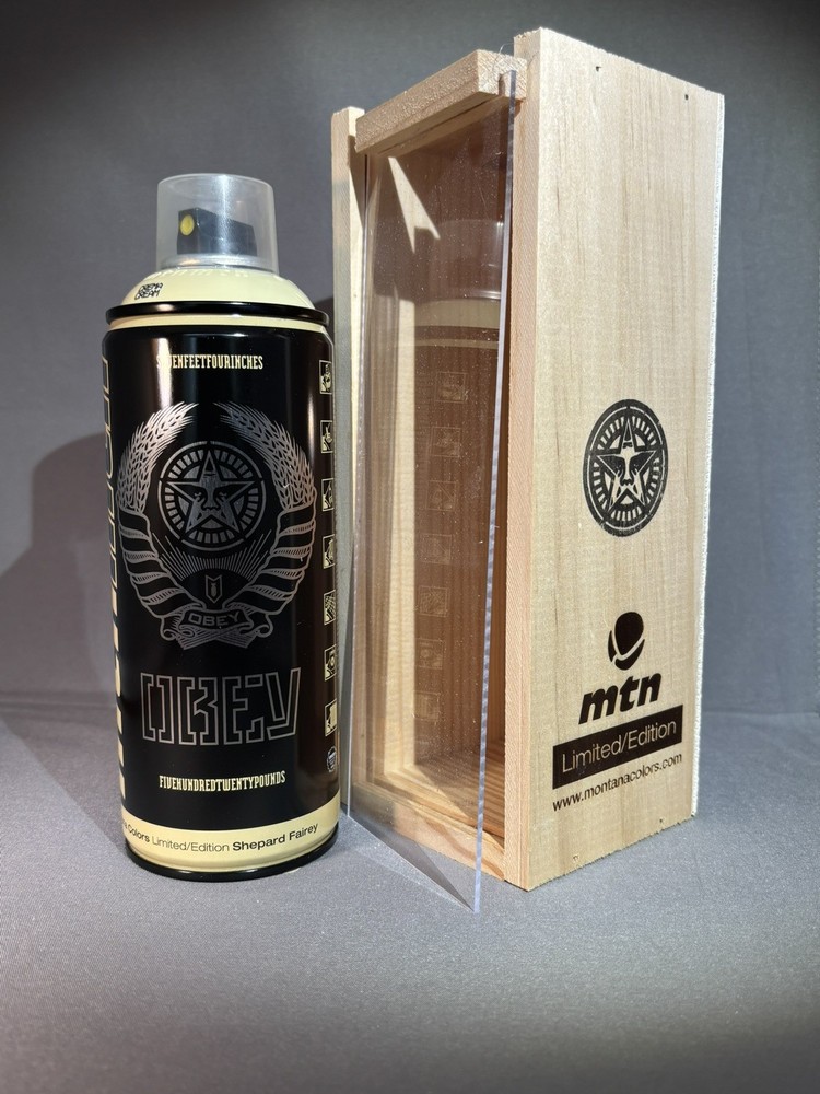 Montana Colors Limited Edition Obey Cream Spray Paint Can 2012