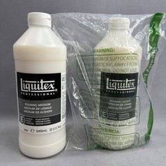 (2) Liquitex Professional Effects Medium 946ml 32-oz Gloss Pouring Medium New