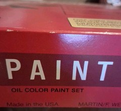 Bob Ross Master Paint Set Oil Vintage Please READ DESCRIPTION