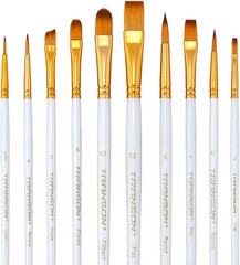 20pcs Artist Painting Brush Set for Acrylic Watercolor Gouache Hobby Craft Face