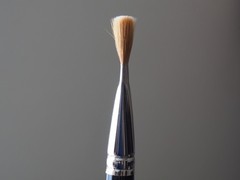 Two Rhenish Utrecht Kolinsky Red Sable Paint Brushes Bright Size 20 Round Size 2