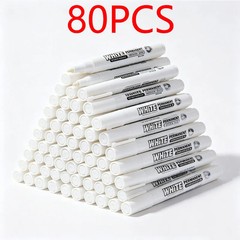 White Paint Pen Waterproof Permanent Marker Oil Based Wood Metal Fabric Glass