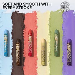 Paul Rubens Oil Pastels Set – 48 Vibrant Colors, Ultra-Soft and Creamy Texture,