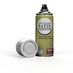 The Army Painter Satin Varnish, Spray 13.5 Fl Oz (Pack of 1), Varnish