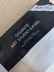 NEW Master’s Touch Fine Art Studio Aluminum Easel Adjustable Hold Up To 64”