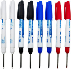 8Pcs Waterproof Deep Reach Markers, Long Nose in 2Mm Felt Tip, 30Mm Reach Perman