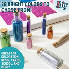 iDIY Ultra Fine Glitter Emerald Green (100g, 3.5 oz) Extra Fine Glitter w/ Easy