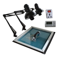 TECHTONGDA Screen Printing Plate Making Tool Exposure Unit Material Kit