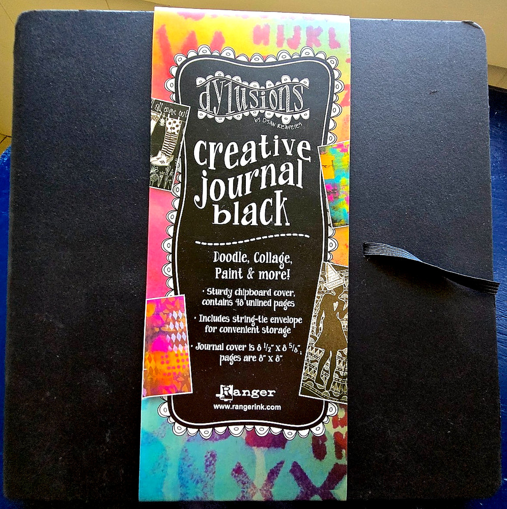 Up to 2 Ranger Reaveley Dylusions 9×8.5 CREATIVE JOURNAL, 48 black cardstock pp.