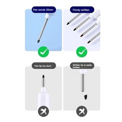 10PCS Long Nib Markers – Fast-Dry, Waterproof Pens for Wood, Metal & Glass
