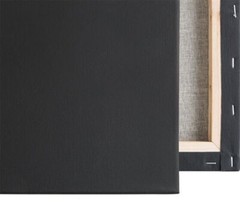 10 Pack Economy Stretched Canvas Panels : 11X14 Bulk Discount 5/8″ Econo Black