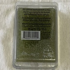 Scrubby Soap Natural Soap Infused Scrubber Green Lemon Lime Scent New