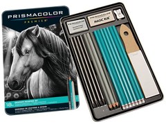 Premier Graphite Drawing Pencils With Erasers & Sharpeners, Adult Coloring, 1…
