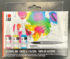 Marabu Alcohol Ink Set, 20ml, Flower Set