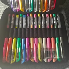 Colorit Glitter Gel Pens for Adult Coloring Books 96 Pack – 48 Premium Quality G