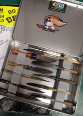 LEAK PROOF Metal BRUSH BOX to Store / Hold “”your”” Pinstriping Brushes