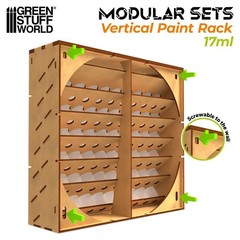 Modular Paint Rack 17ml – VERTICAL – modelling, Hobby organizer