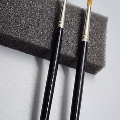 Winsor & Newton Series 7 Size #2 & #4 Kolinsky Finest Sable Brush England