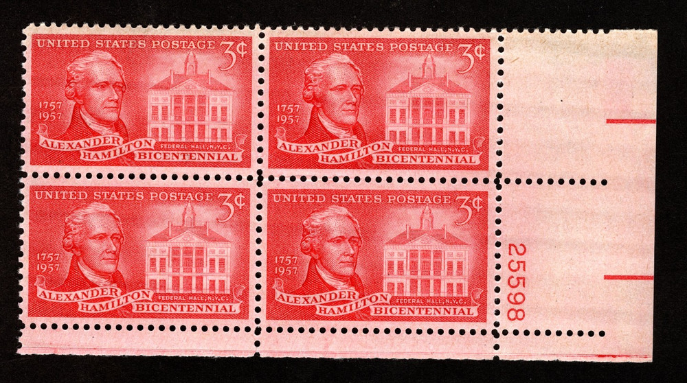 1957 – Choose from ALL Commemorative Plate Blocks! Mint NH, MNH US Stamps!