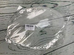 Acrylic Artist Paint Palette 11.8 x 7.9 inches Clear Oval Non Stick Oil Paint