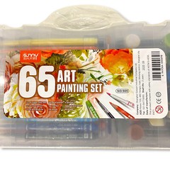 Sunny Art Painting Color Set for Toddlers Children, 130 Pcs