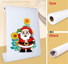 18 Inch x 132Ft Easel Paper Roll Drawing Paper Roll for Kids Arts Crafts