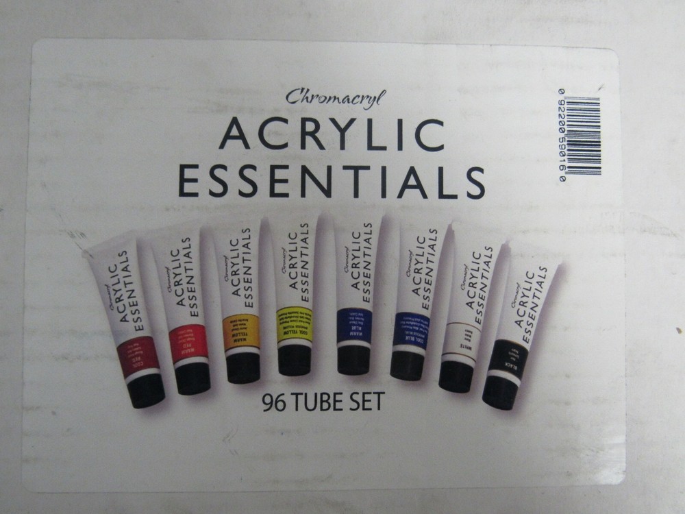 Chroma Acrylic Essential Classroom Set Assorted Vibrant Colors 0.67 Ounces [25D
