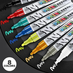 Car Paint Scratch Repair Pen Waterproof Auto Touch Up Remover Tire Marker Silver