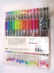 30 New 2023 Studio Kingart Gel Pen Glitter Neon Colors XL Ink Cartridge 1mm Tip