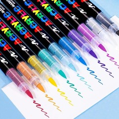 Acrylic Paint Markers,72 Colors with Direct-Liquid Ink Control System