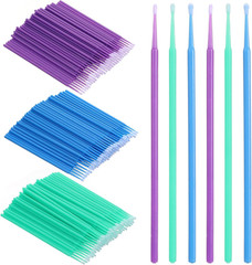 300PCS Micro Applicator Brushes 1.5-2.5mm Disposable Paint Touch-Up Tools