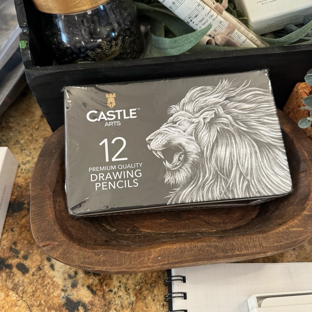 Castle Arts Premium Quality Drawing Pencil Set (12) NEW