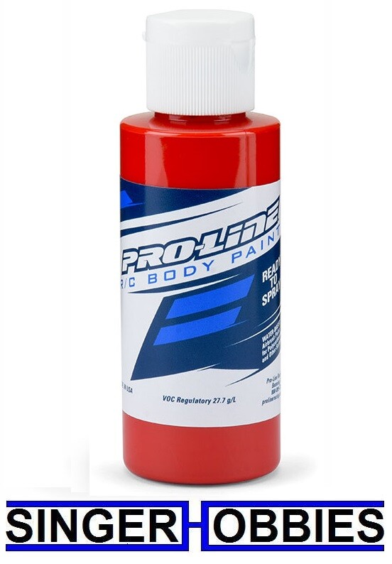 Pro-Line Racing 6325-02 Water-Based Airbrush Body Paint Red PRO632502 HH