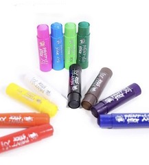 Paint Sticks 24 Colors Neon, Pastel & Metallic, Washable Paint, Non-Toxic NEW
