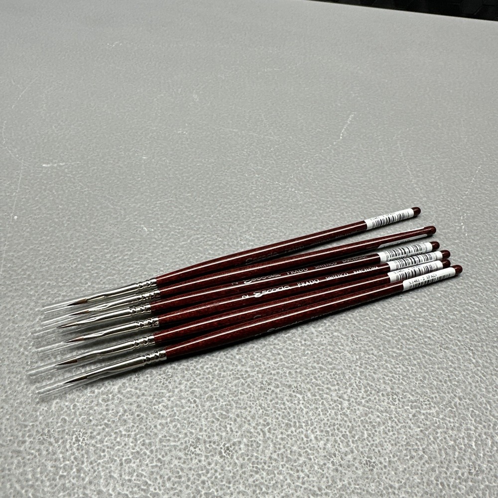 ESCODA PRADO S.1416-2 BRUSH (( LOT OF 6 )) SIZE 2