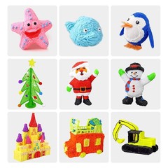 Vibrant 16 Color PLA 3D Pen Filament Assortment – MYNT3D/SCRIB3D Compatible