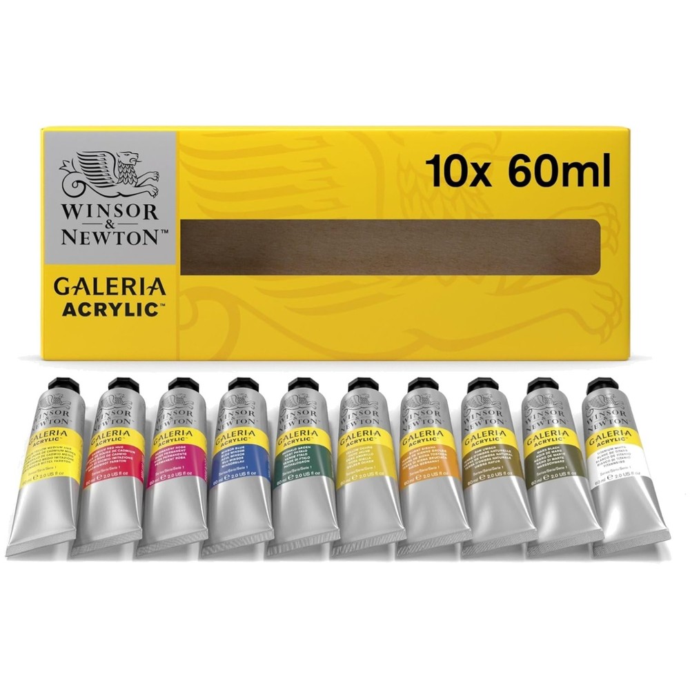 Professional Quality Acrylic Paint Tubes