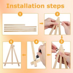 3 Pack Paint by Numbers Kit for Adults – DIY Landscape Mountain Acrylic Art 7.8x