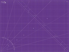 Cutting Mat A0 36 x48 Self Healing 5 Ply Pink Purple Elan Extra Large Inch