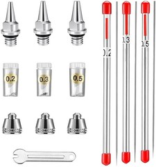 Airbrush Cleaning Kit Cleaner Supplies Brushes Airbrush Cleaning Pot with Holdp3