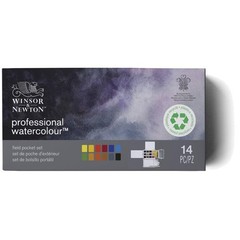 Travel Watercolor Paint Set with Accessories