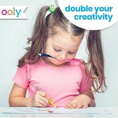 Ooly Double-Ended Colored 12 Count (Pack of 1), (12 Pencils)