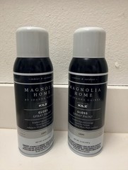 Magnolia Home Spray Paint LOFT Gloss 12oz KILZ Indoor Outdoor 2 Pack