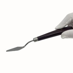 Stainless Steel Paint Palette Paint Scraper Knife Oil Painting Tool