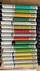 SALE!!! Letraset Pantone Markers. Vintage Antique Set Of 118. Tested