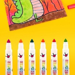 Poratable Watercolor Pen 12/24/36 Color Washable Markers for Kid Adult Drawing